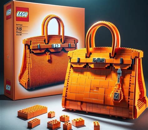 hermes lego|Lego birkin sets.